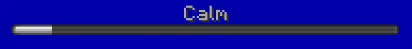 example of stress bar in calm state