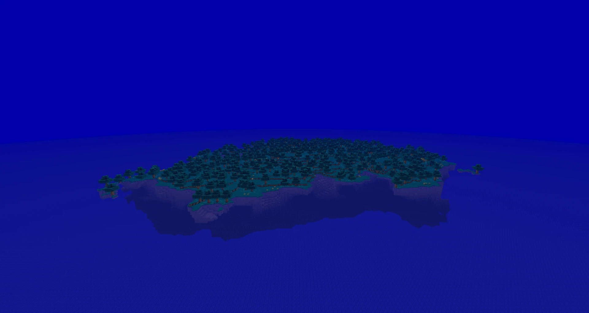 shot of island in headspace