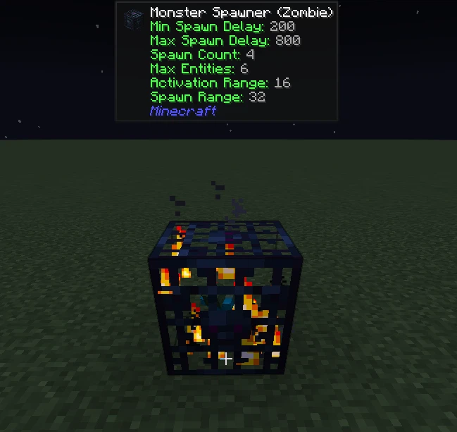 Example of a max range spawner