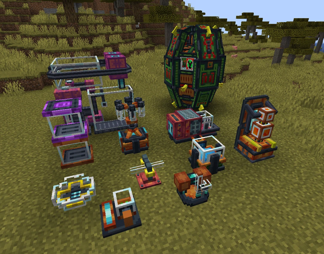 Image of all the modified blocks