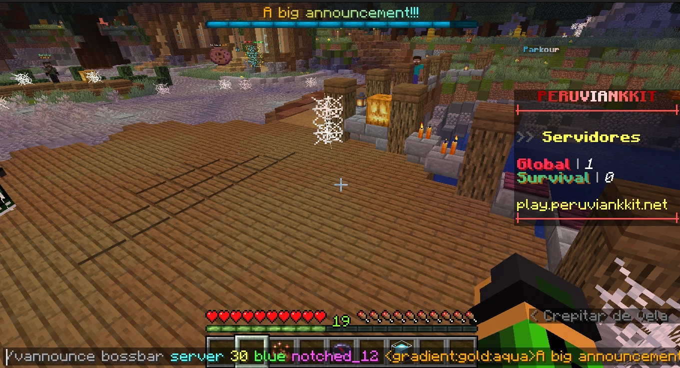 Server BossBar Announcement
