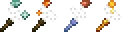 support whips (ocean, resin, flow and honey whip respectively)