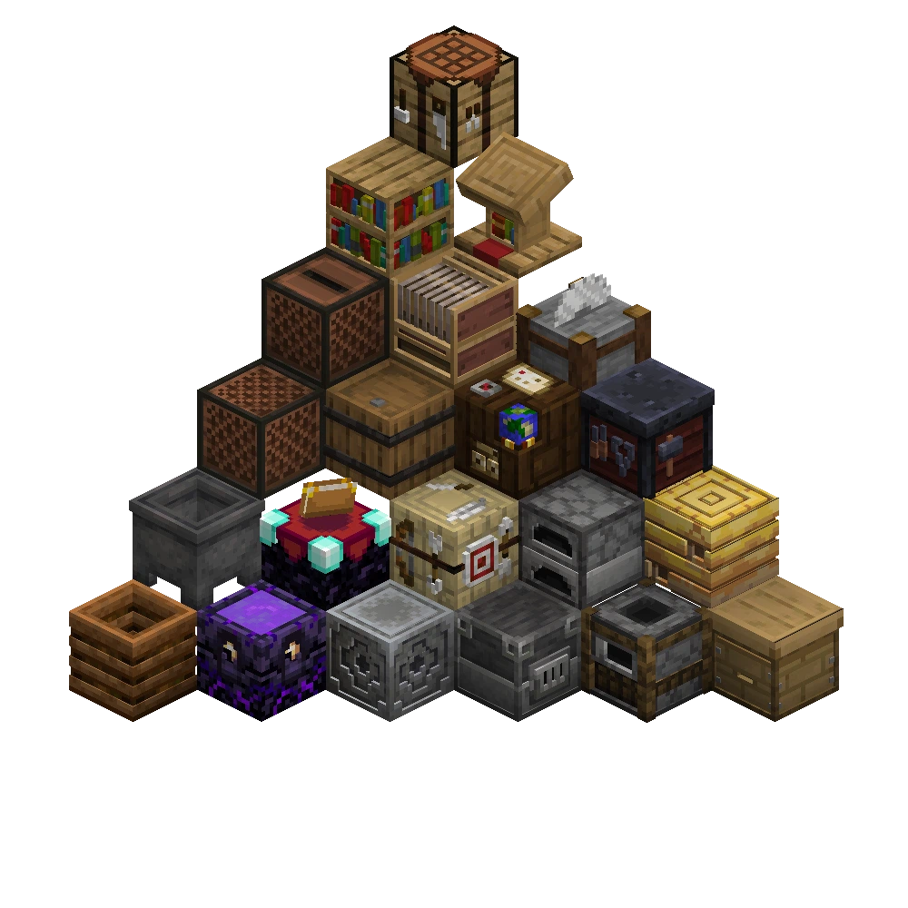 A nice render of all the blocks