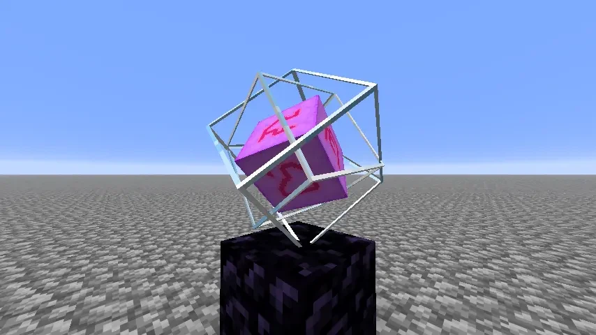 3D Crystal (obsidian)