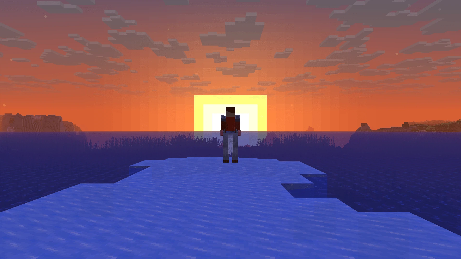 Riding into the sunset on your horse with frost walker