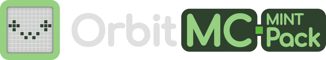 OrbitMC Mint Pack logo