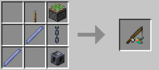 Crafting Recipe For The Grappling Hook