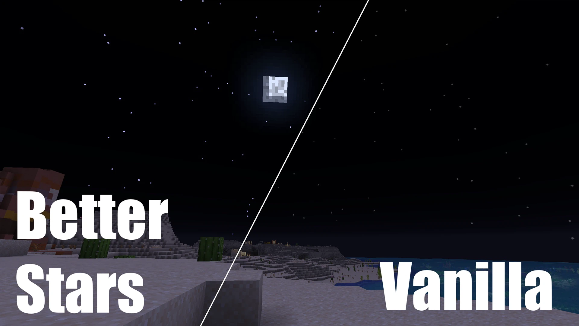 Comparison with vanilla stars