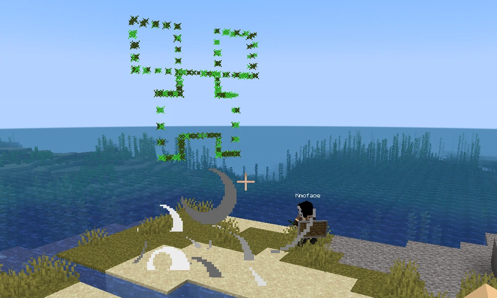 Скриншот Creeper Fireworks Mod