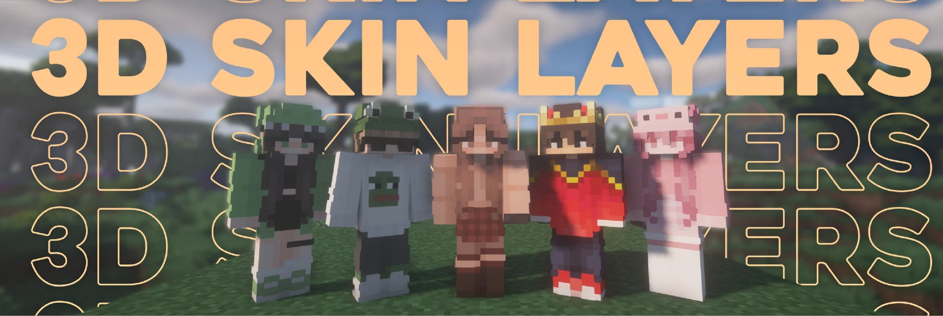 Скриншот 3D Skin Layers