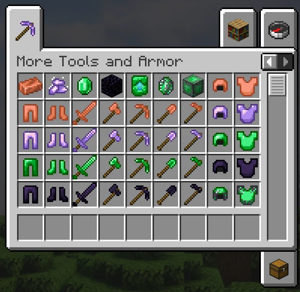 Скриншот More Tools and Armor