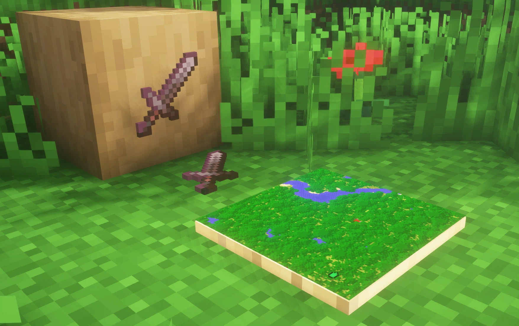 Скриншот Invisible Item Frames
