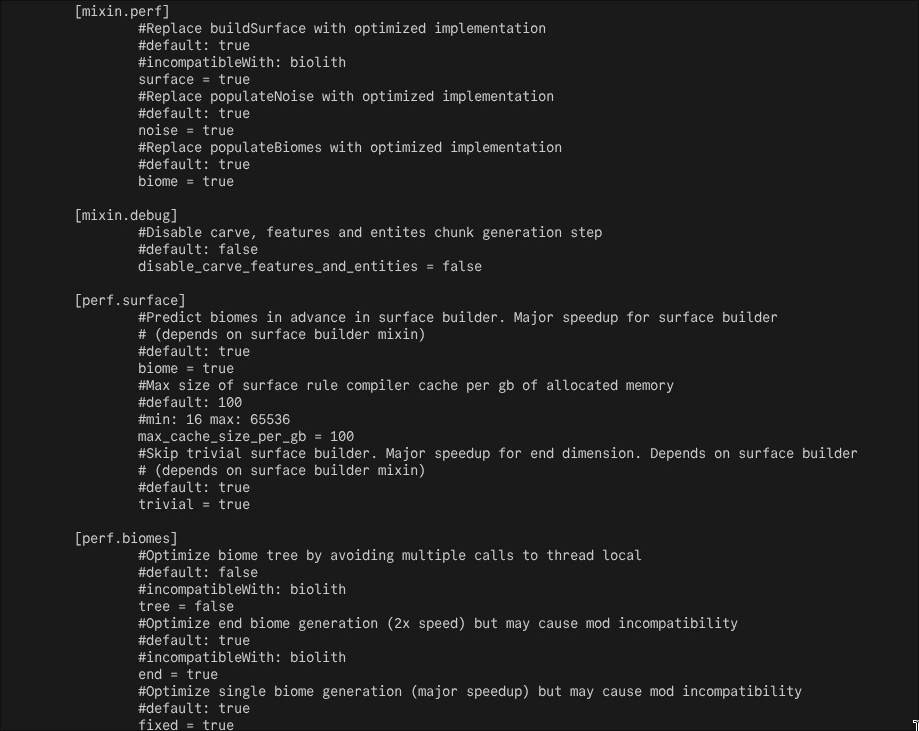 Скриншот ZConfig
